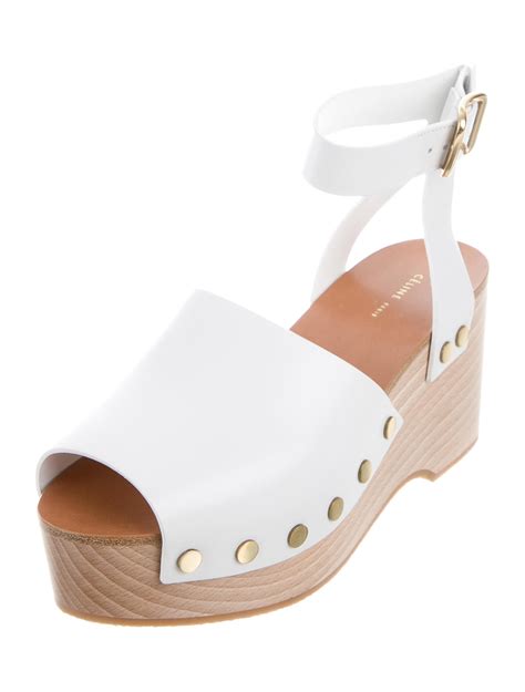 celine celeine wedge sandals